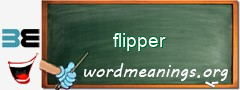 WordMeaning blackboard for flipper